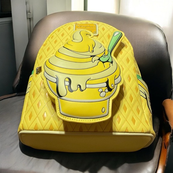 disney pineapple swirl mini backpack Parks Eats Loungefly New with Tag – I Love Characters Take a tour of the tropics wherever you go with our Stitch mini backpack by Loungefly Dole Whip Loungefly Bag EXCLUSIVE